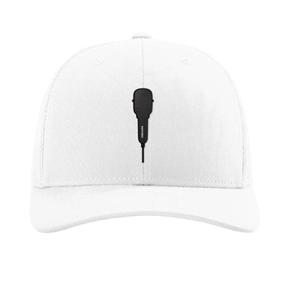 Chicago Stage Microphone patch hat — White
