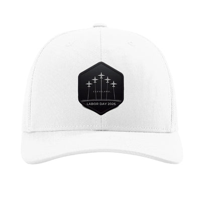 Cleveland Lakefront formation patch hat — White