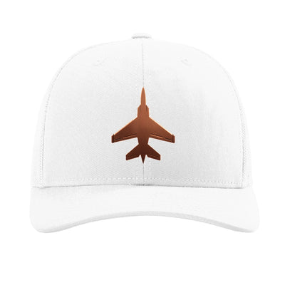 Cleveland Lakefront jet patch hat — White