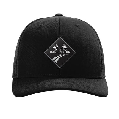 Darlington stock car patch hat — Black