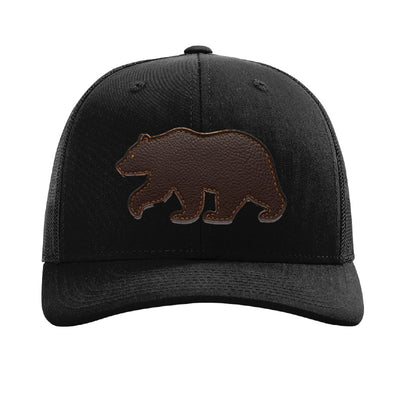 La Verne bear patch hat — Black