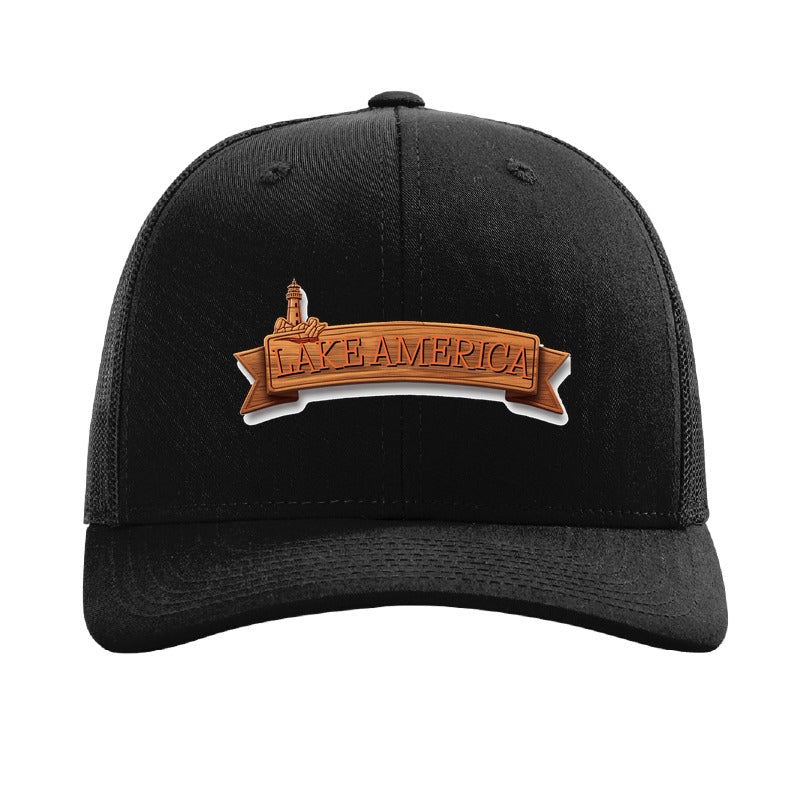 Lake America Banner patch hat — Black