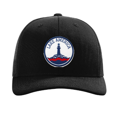 Lake America patch hat — Black