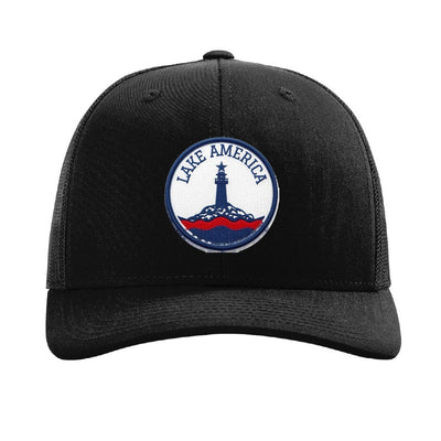 Lake America Original patch hat - Black
