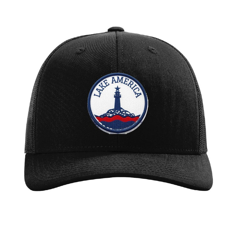Lake America Original patch hat - Black