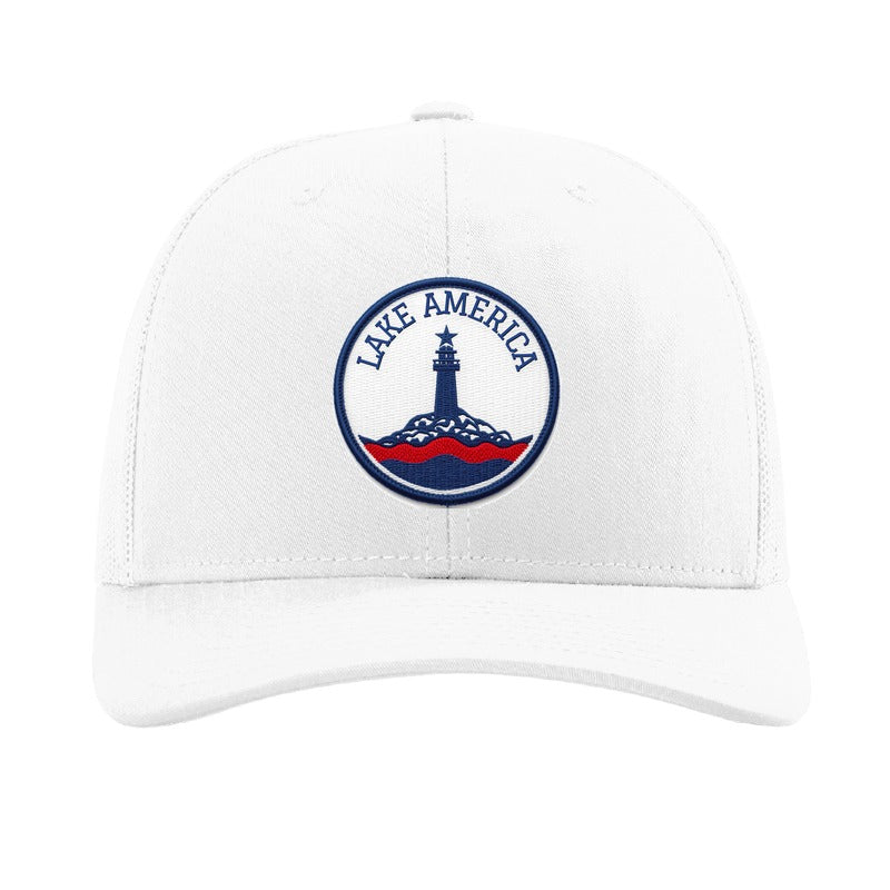 Lake America patch hat — White