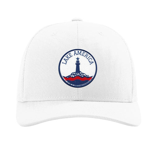 Lake America Original patch hat - White