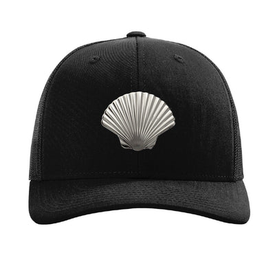 New York Harbor oyster patch hat — Black