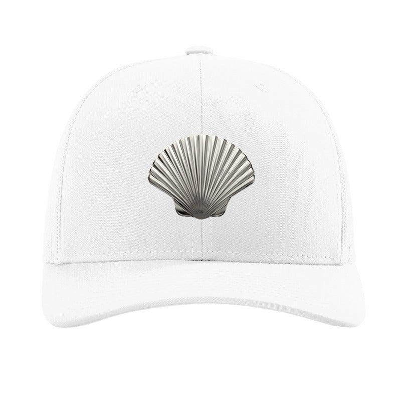 New York Harbor oyster patch hat — White