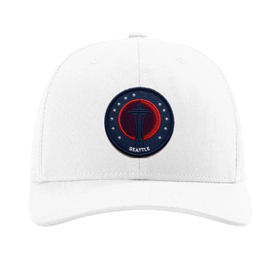 Seattle Blood Moon patch hat — White