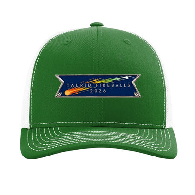 Taurid fireballs 2026 patch hat - Kelly/White