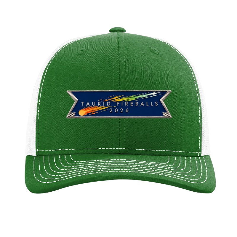 Taurid fireballs 2026 patch hat - Kelly/White