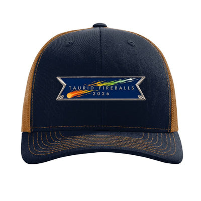 Taurid fireballs 2026 patch hat - Navy/Caramel