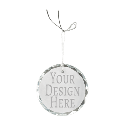 Crystal Ornament Memorial Cardinal with Gift Box