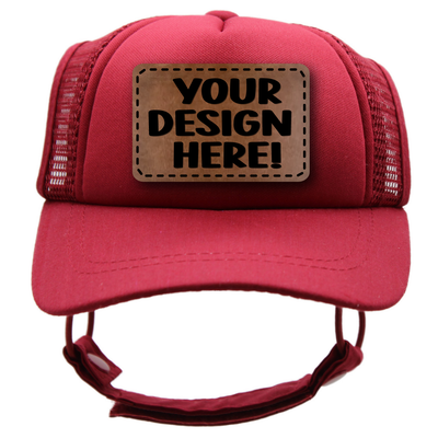 PupLid Dog Hat with Custom Design - Foam Trucker Hat - Pick up at CLE Unleashed
