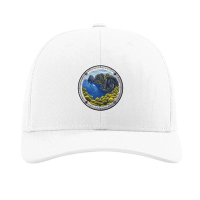 American Samoa National Park patch hat — White