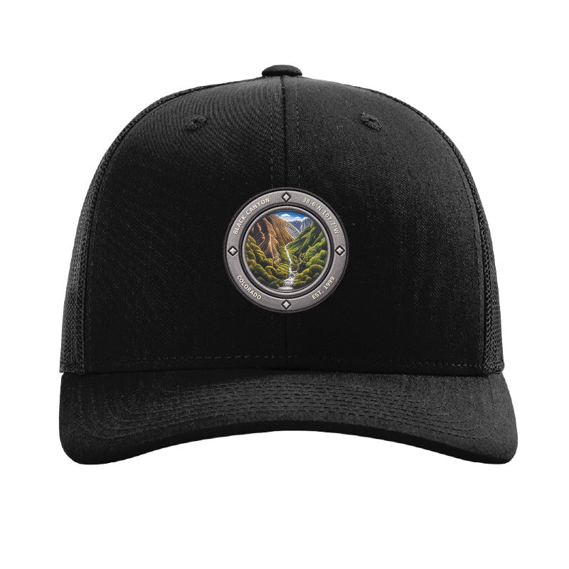 Black Canyon National Park patch hat — Black