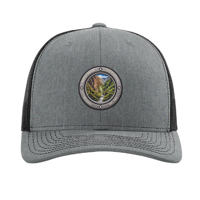 Black Canyon National Park patch hat — Heather Grey/Black