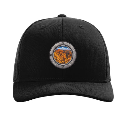 Bryce Canyon National Park patch hat — Black