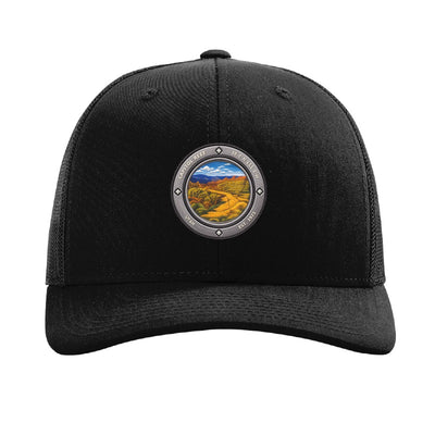 Capitol Reef National Park patch hat — Black