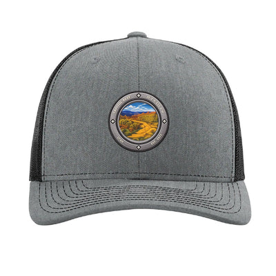 Capitol Reef National Park patch hat — Heather Grey/Black