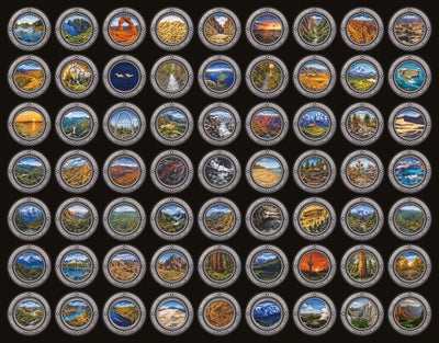 The National Park Series — all 63 collectible patch designs