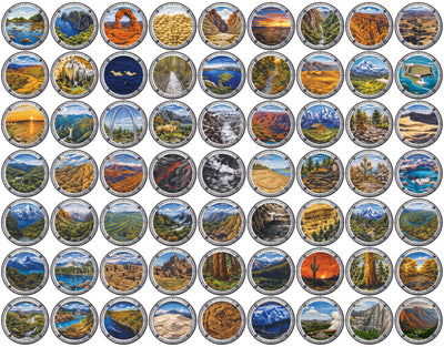 The National Park Series — all 63 collectible patch designs