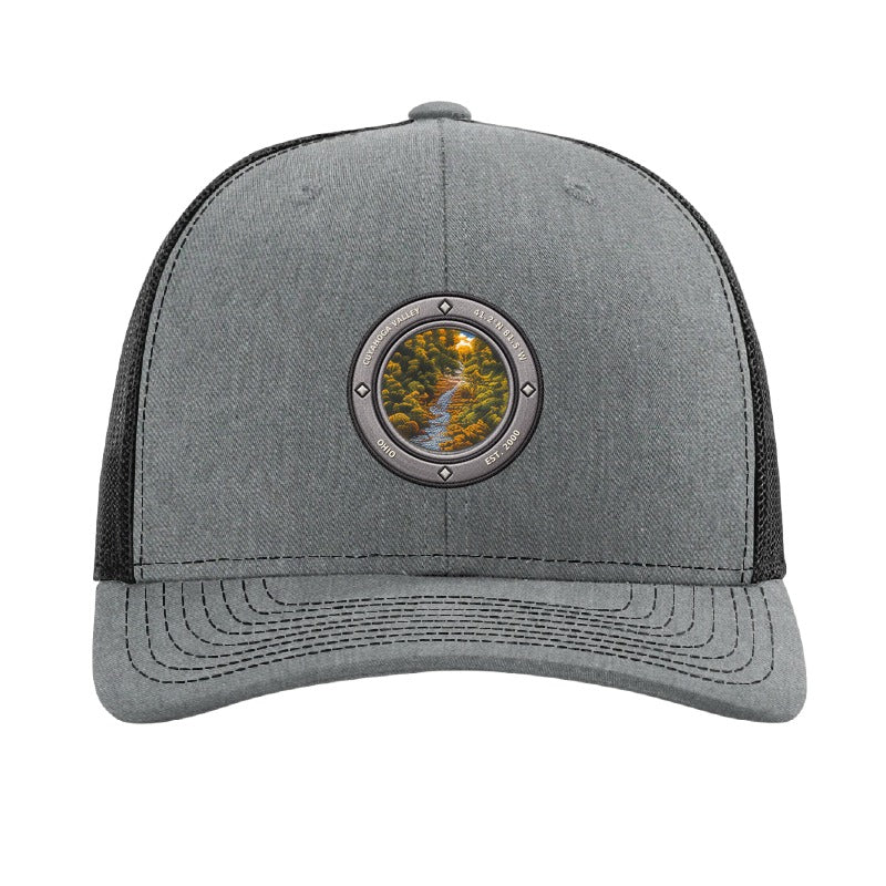 Cuyahoga Valley National Park patch hat — Heather Grey/Black
