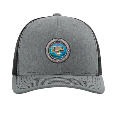 Dry Tortugas National Park patch hat — Heather Grey/Black