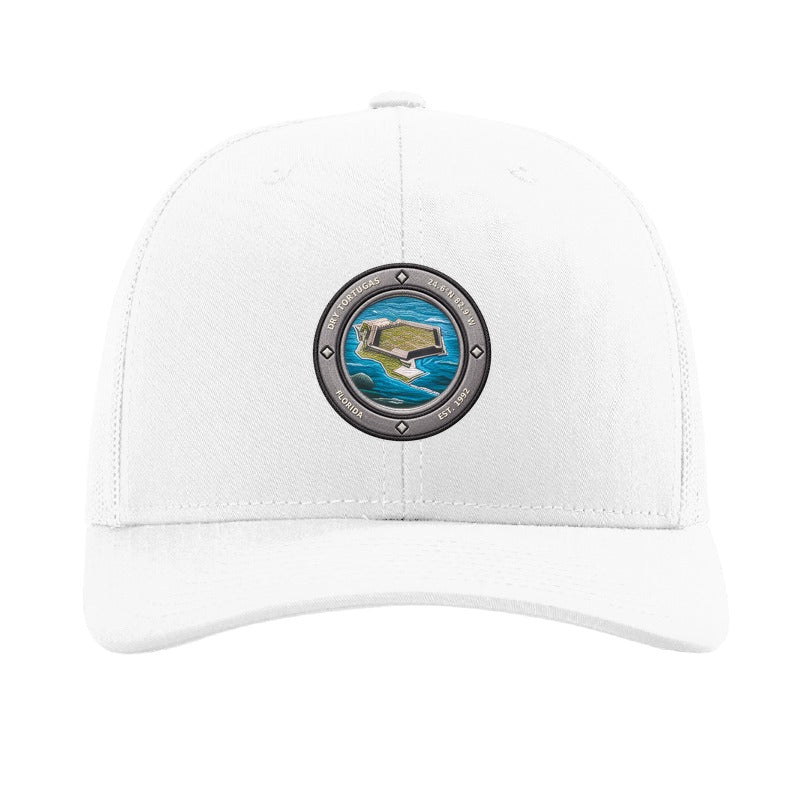 Dry Tortugas National Park patch hat — White