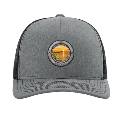 Everglades National Park patch hat — Heather Grey/Black