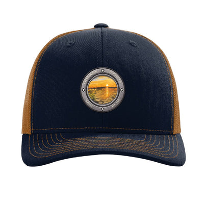 Everglades National Park patch hat — Navy/Caramel