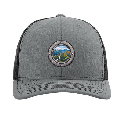 Gates Of The Arctic National Park patch hat — Heather Grey/Black