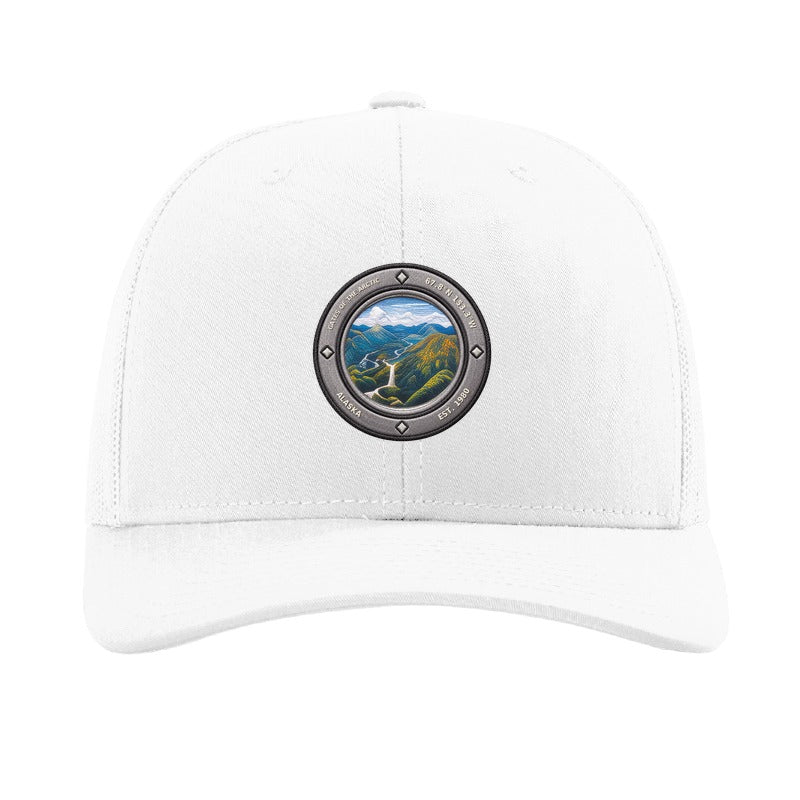 Gates Of The Arctic National Park patch hat — White