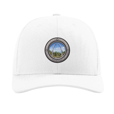 Gateway Arch National Park patch hat — White