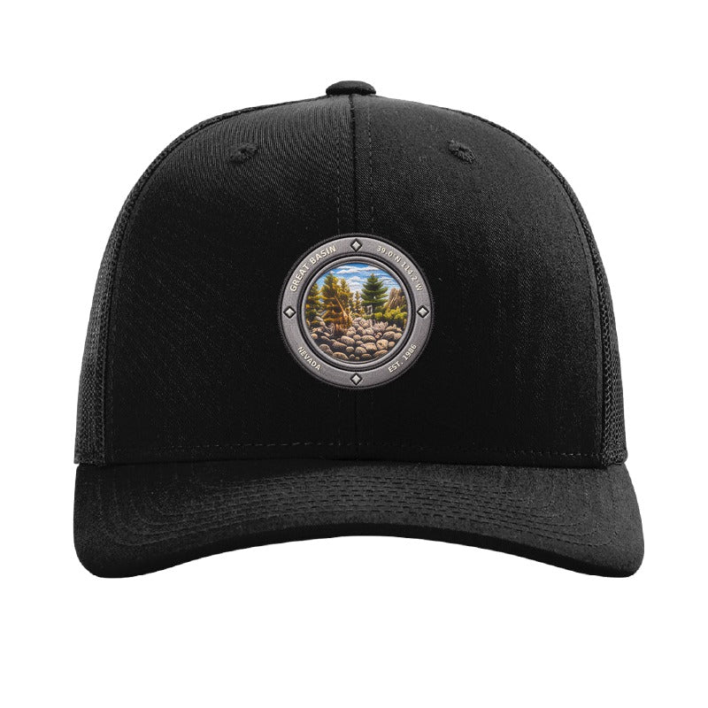Great Basin National Park patch hat — Black