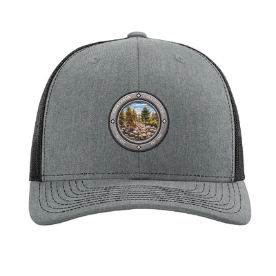 Great Basin National Park patch hat — Heather Grey/Black