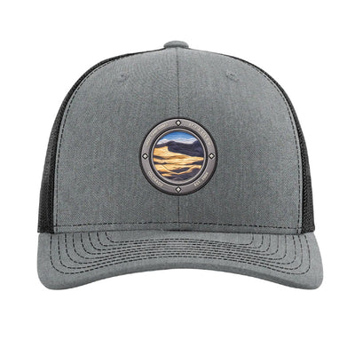 Great Sand Dunes National Park patch hat — Heather Grey/Black