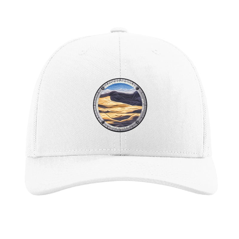 Great Sand Dunes National Park patch hat — White