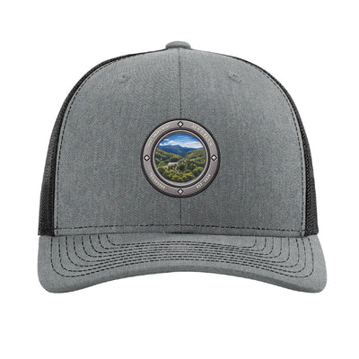 Great Smoky Mtns National Park patch hat — Heather Grey/Black