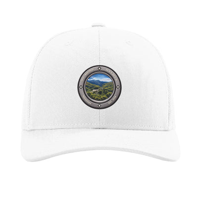 Great Smoky Mtns National Park patch hat — White