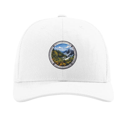 Lake Clark National Park patch hat — White