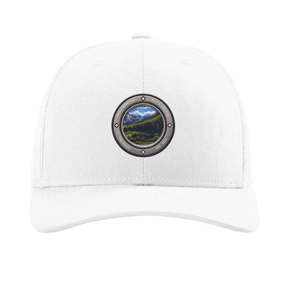 Rocky Mountain National Park patch hat — White