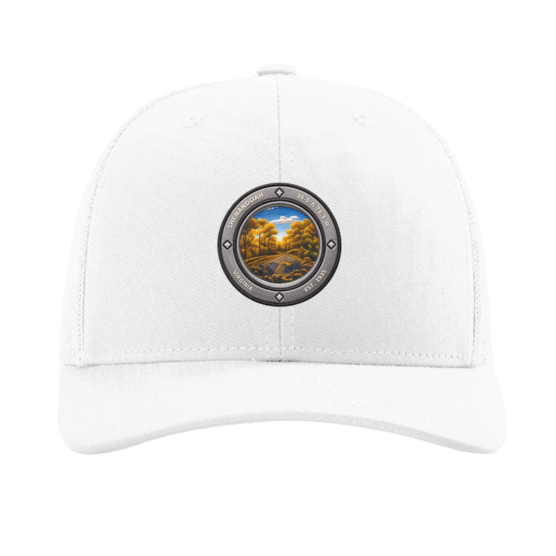 Shenandoah National Park patch hat — White
