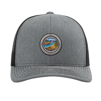Virgin Islands National Park patch hat — Heather Grey/Black
