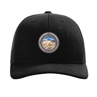 White Sands National Park patch hat — Black