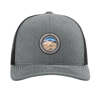 White Sands National Park patch hat — Heather Grey/Black