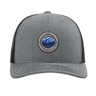 Wrangell-St. Elias National Park patch hat — Heather Grey/Black