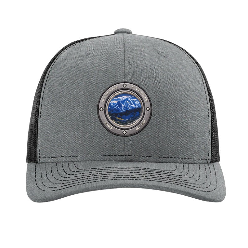 Wrangell-St. Elias National Park patch hat — Heather Grey/Black