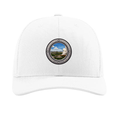 Yellowstone National Park patch hat — White